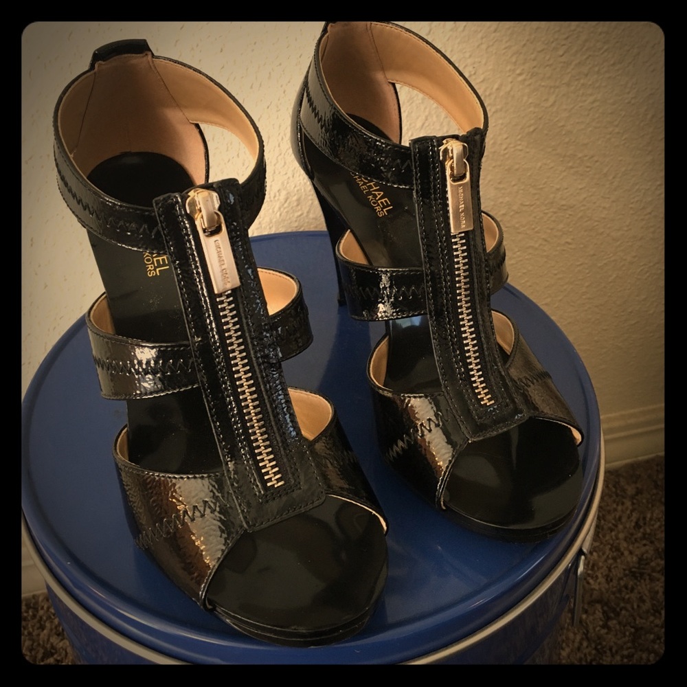 Michael Kors black high heels